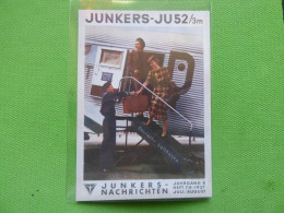 JUNKERS 52 / - 1946-....: Modern Tijdperk