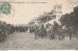 75) PARIS (XVI°) BOIS DE BOULOGNE - LES TRIBUNES DE LONGCHAMP - (TRES ANIMEE) - District 16