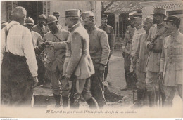 MILITARIA - EL GENERAL EN JEFE FRANCES PETAIN PRUEBA EL CAFE DE SUS SOLDADOS  - (2 SCANS)   - War 1914-18