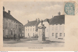 P20-21) FONTAINE FRANCAISE POSTES  - (ANIMEE - HABITANTS - POSTES) - Other & Unclassified