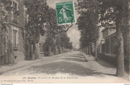 P18-91) JUVISY (ESSONNE) AVENUE DE LA REPUBLIQUE - Juvisy-sur-Orge