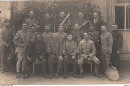 P15- GUERRE PHOTOGRAPH HANNOVER - MILTAIRES 153 , 33 , MUSIQUE + DOS  ROMAGNANO SESIA - 2 SCANS)   - War 1914-18