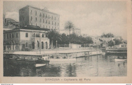 P13- SIRACUSA  - CAPITANERIA PORTO - (2  SCANS) - Siracusa
