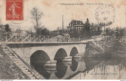 P4-33) VILLANDRAUT (GIRONDE)  PONT SUR LE CIRON - Autres & Non Classés