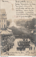 33) BORDEAUX LE 14 JUILLET 1903 - CARTE PHOTO - DEFILE  MILITAIRE  - (OBLITERATION DE 1903 - 2 SCANS) - Bordeaux