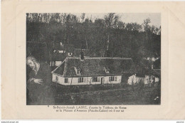 P4-62) SAINT BENOIT LABRE , D 'APRES LE TABLEAU DE ROME ET LA MAISON D' AMETTE (PAS DE CALAIS) OU IL EST NE - (2 SCANS) - Autres & Non Classés