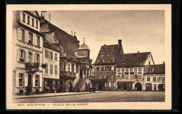 CPA Molsheim, Place De Mairie  - Molsheim