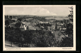 CPA Langensulzbach, Vue Générale Avec Umland  - Andere & Zonder Classificatie