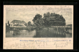 CPA Niederburg-Illkirch /Strassburg, Uferpartie Avec Haus  - Sonstige & Ohne Zuordnung