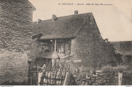 71) CORTEMBLIN (ENVIRONS DE CORMATIN) EPICERIE - DEBIT DE TABAC ROUGELET - (ANIMEE - PERSONNAGES - HABITANTS - 2 SCANS)  - Autres & Non Classés