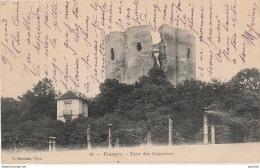 P26-91) ETAMPES - LA TOUR  DES  GUINETTES  - (OBLITERATION DE 1904 - 2 SCANS) - Etampes