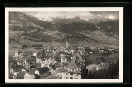 AK Bad Hofgastein An Der Tauernbahn, Generalansicht Mit Der Kirche  - Sonstige & Ohne Zuordnung