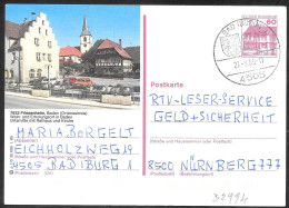 Germania/Germany/Allemagne: Intero, Stationery, Entier, Architettura Locale, Local Architecture, Architecture Locale - Other & Unclassified
