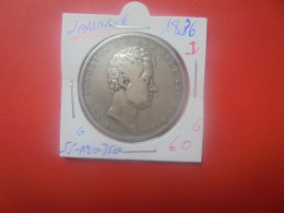 SARDAIGNE 5 LIRE 1836 "GENOVA" ARGENT  (A.1) - Piamonte-Sardaigne-Savoie Italiana