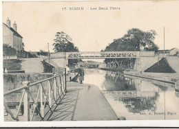 71 // DIGOIN   Les Deux Ponts  17 - Digoin