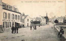 E995 Locquirec L'entrée Du Bourg Le Quai - Locquirec