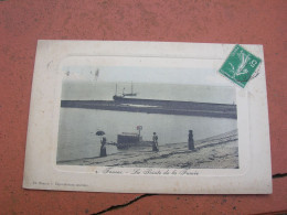 Cpa 9X14 DD V Fouras La Pointe De La Fumee Carte Gaufrée - Fouras-les-Bains