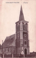59 - VERCHAIN MAUGRE - L'église Et Le Monument Aux Morts - Other & Unclassified