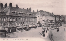 59 - LILLE - La Place Du Theatre - Lille