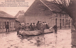 TERMONDE - DENDERMONDE - St GILLES Lez TERMONDE - Nos Souverains Rendent Visite Aux Inondés - Dendermonde