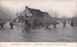 HAMME - Overstroomingen Van Maart 1906 - Inondations De Mars 1906 - Herberg " Het Aardsch Paradijs " - Hamme