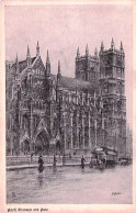 London - Westminster Abbey - Illustrator After The Original By Robyn - Westminster Abbey