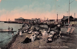 Hampshire - SOUTHSEA - Beach & Clarence Pier - Southsea