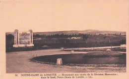 62 - Ablain-Saint-Nazaire -  Notre Dame De Lorette - Monument Aux Morts De La Division Marocaine  - Autres & Non Classés