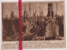 Lowestoft - Hamilton Dock  - Orig. Knipsel Coupure Tijdschrift Magazine - 1925 - Unclassified