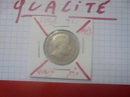 +++QUALITE+++ITALIE 2 LIRE 1907 ARGENT+++QUALITE+++(A.1) - 1900-1946 : Víctor Emmanuel III & Umberto II