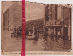 Béthune - Inondations - Orig. Knipsel Coupure Tijdschrift Magazine - 1925 - Unclassified