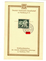 Gedenkblatt Deutsche Italienische Gesellschaft, Kulturtage 1943 - Covers & Documents