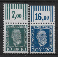 DR: MiNr. 368-369, WOR,  Postfrisch, **, Walzendruck - Unused Stamps