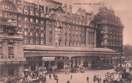 LONDON -  Victoria Station - 1916 - Sonstige & Ohne Zuordnung