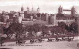 LONDON - The Tower Of London And Tower Bridge - Sonstige & Ohne Zuordnung