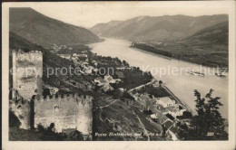 71541619 Spitz Donau Ruine Hinterhaus Mit Donaublick Spitz Wachau Donau - Sonstige & Ohne Zuordnung