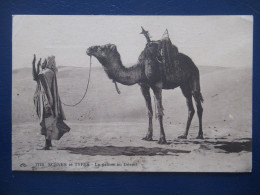 CPA CARTE POSTALE  - MAROC - SCÈNES ET TYPES  - LA PRIÈRE AU DÉSERT - Sonstige & Ohne Zuordnung