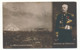 CPA 9 X 14 Année 1914 (1) "Le Rêve"  D'après Ed. Detaille "Vers La Victoire"  Général De Castelnau Photo Pierre Petit - Patriotiques