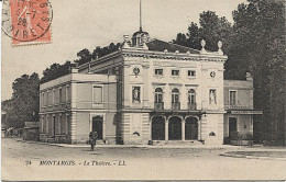 X124858 LOIRET MONTARGIS LE THEATRE - Montargis