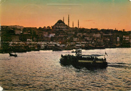 Turkey Istanbul The Golden Horn & Suleiman The Magnificent Mosque - Turkey