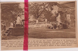 Soerabaia - Monument H. Hart - Orig. Knipsel Coupure Tijdschrift Magazine - 1925 - Unclassified