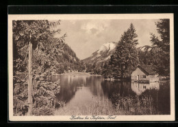 AK Kufstein, Hütte Am Ufer Des Hechtsee  - Autres & Non Classés