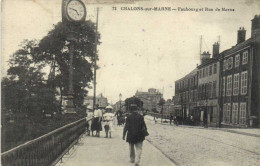 CHALONS Sur MARNE  Faubourg Et Rue De Marne RV - Châlons-sur-Marne