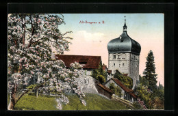 AK Bregenz, Turm In Der Altstadt Zur Baumblüte  - Other & Unclassified