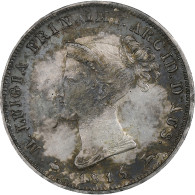 Italie, Duché De Parme, Maria Luigia, 10 Soldi, 1815, Parme, Argent, TTB+, KM:27 - Parme