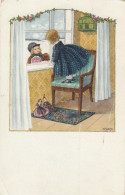 Illustratori  -  Ebner  -  Bambina Alla Finestra   -  F. Piccolo  -  Viagg   -  Bella - Ebner, Pauli