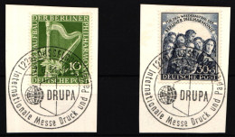 Berlin 72-73 Gestempelt Vollstempel Drupa #IR857 - Autres & Non Classés