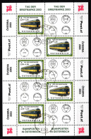 Österreich 2414 Gestempelt Kleinbogen #IR935 - Autres & Non Classés
