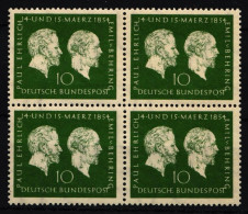 BRD 197 Postfrisch 4er Block #IR878 - Other & Unclassified