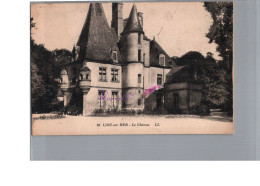 CPA - LION SUR MER 14 - Le Château  Carte Vierge - Autres & Non Classés